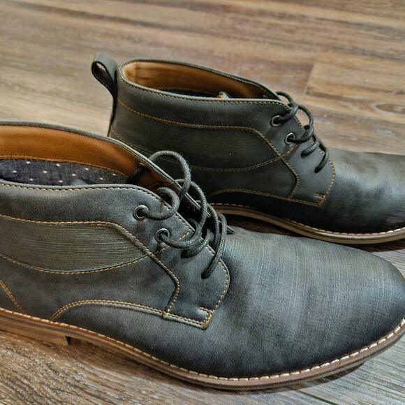 RYE Men’s Leather Chukka Boots Size 12 Lace-Up Ankle Boots main image 5